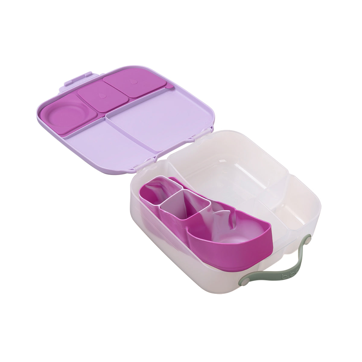 b.box Silicone Bento LUNCH Tray - Assorted Colours