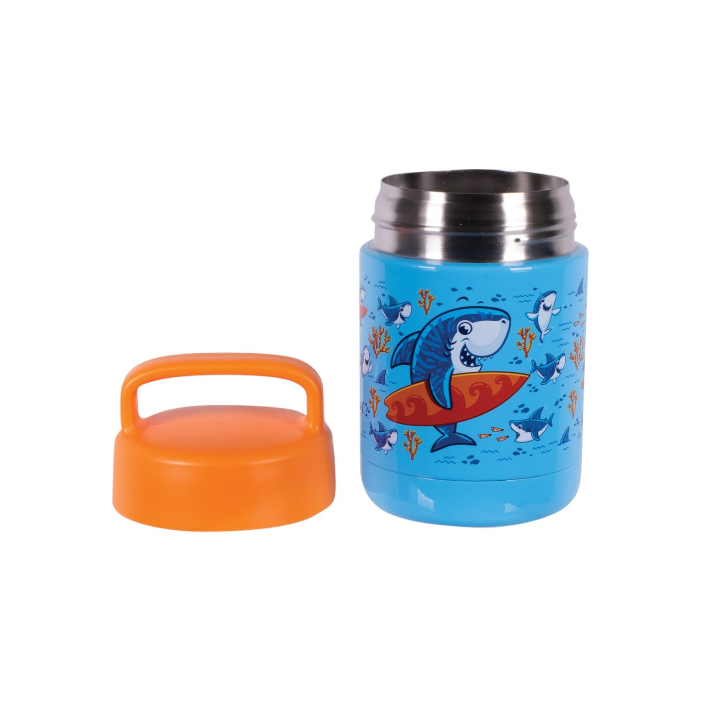 Avanti YumYum 375ml Kids Insulated Food Jar - Surfing Sharkie