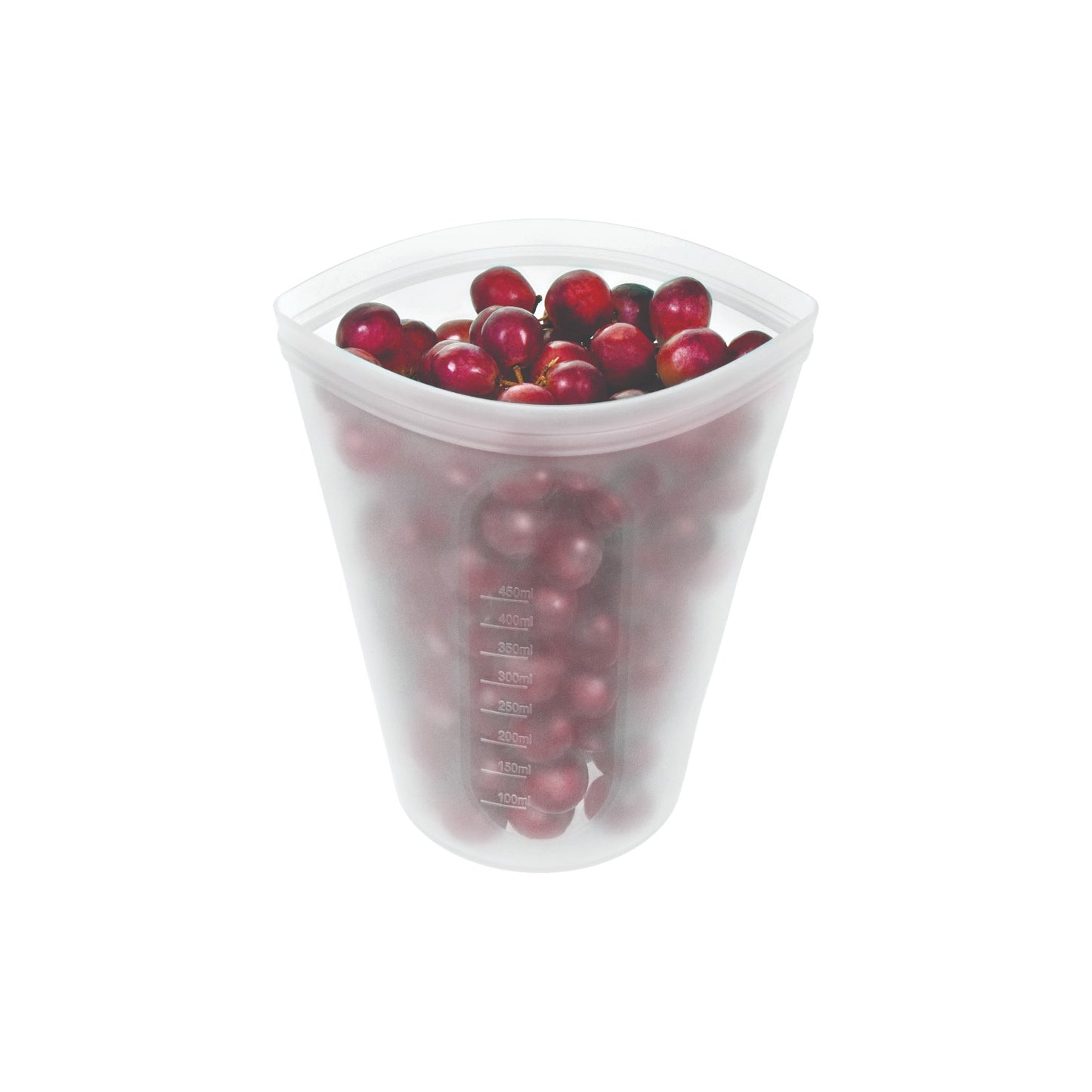 Avanti Pinch & Lock 450ml Silicone Reusable Bag - White