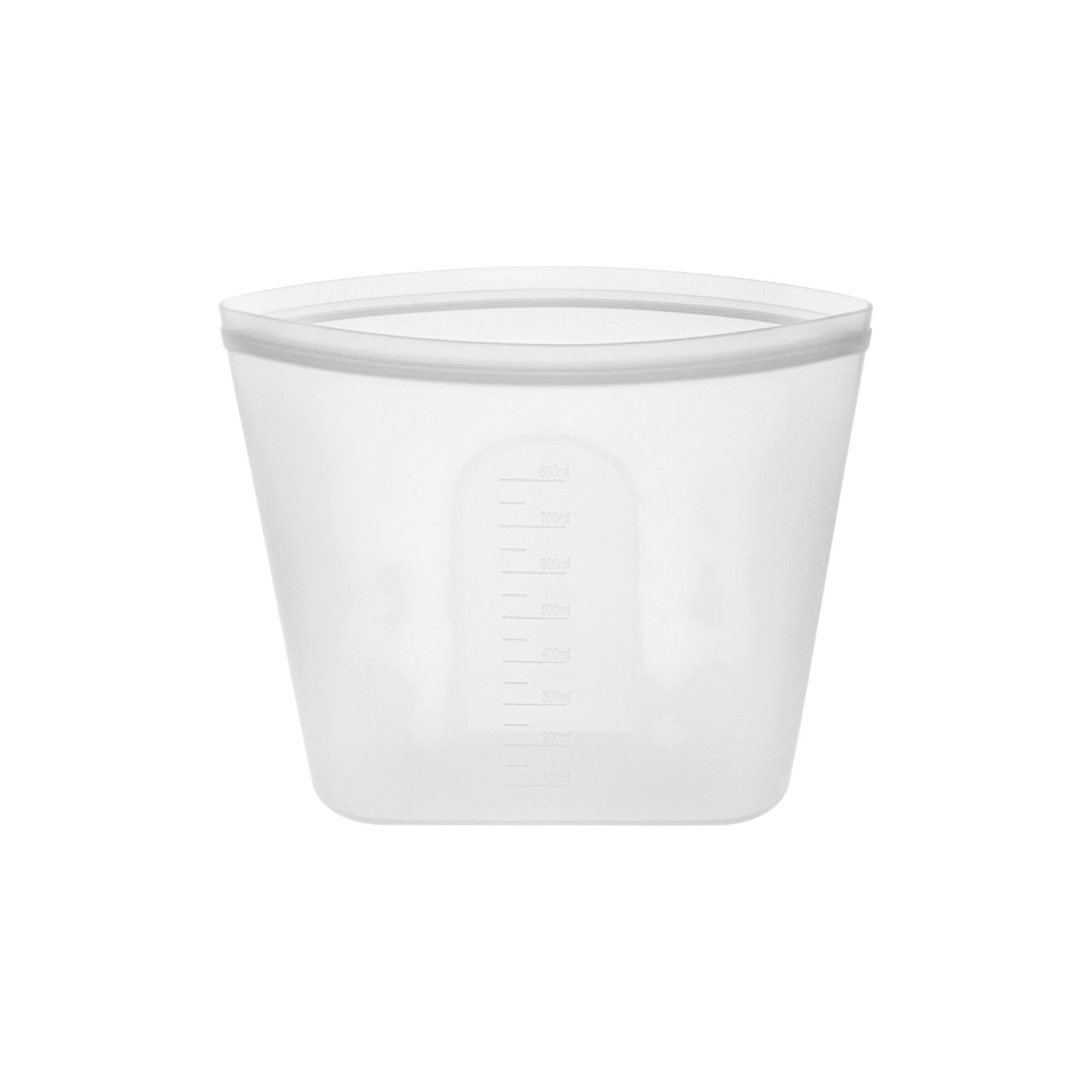 Avanti Pinch & Lock 800ml Silicone Reusable Bag - White