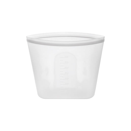 Avanti Pinch & Lock 800ml Silicone Reusable Bag - White