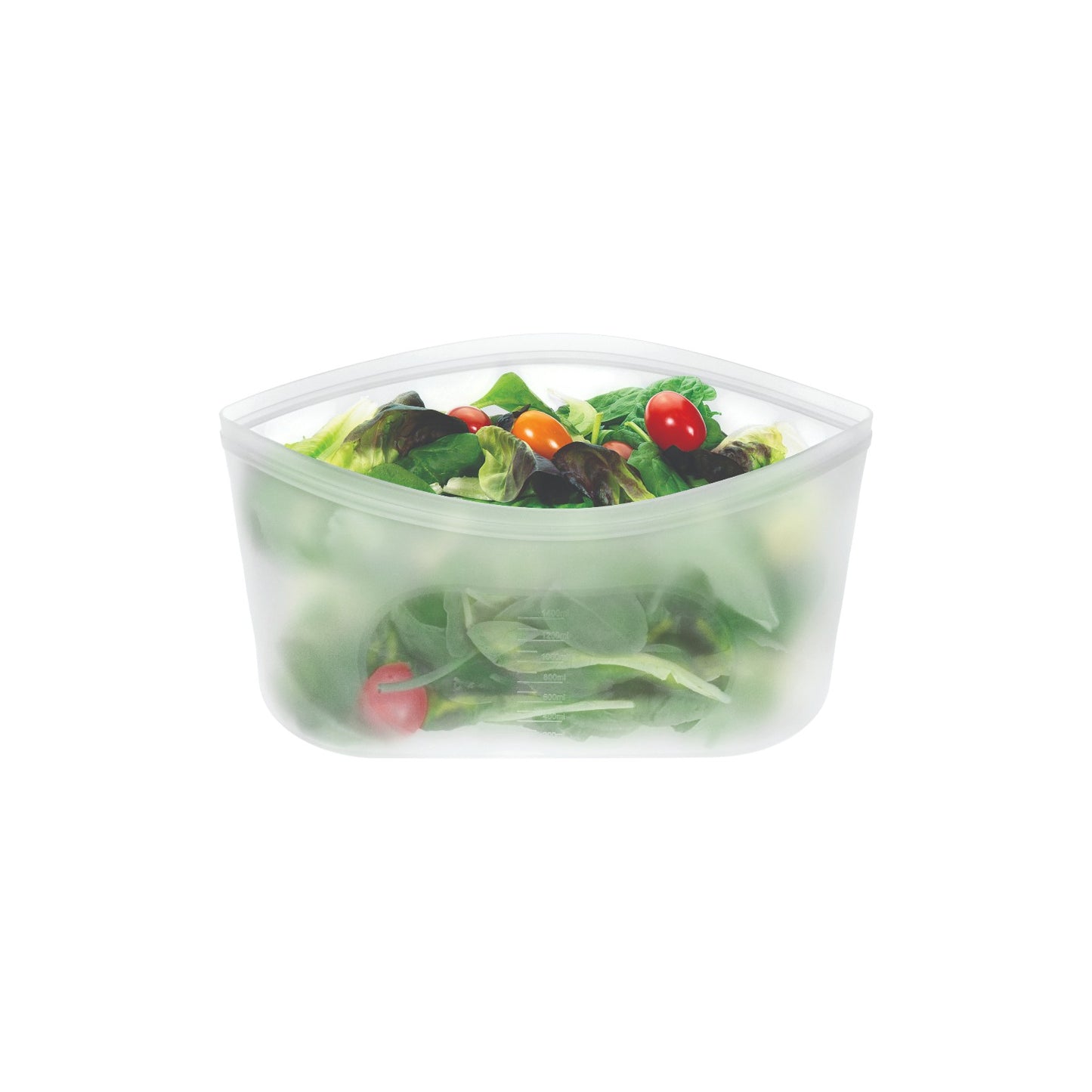 Avanti Pinch & Lock 1400ml Silicone Reusable Bag - White