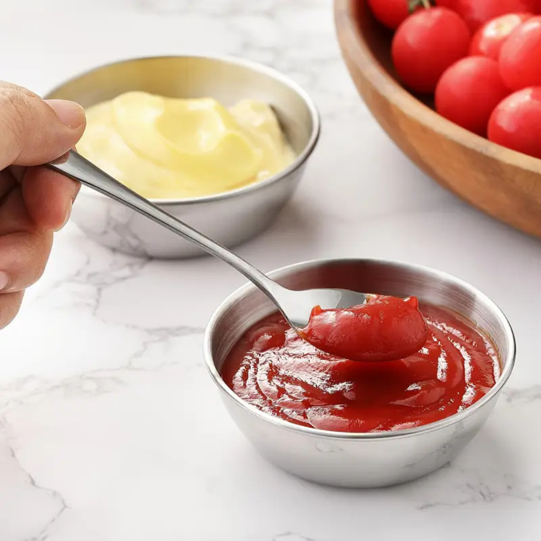 Stainless Steel Dipping Bowls (2 Pack)