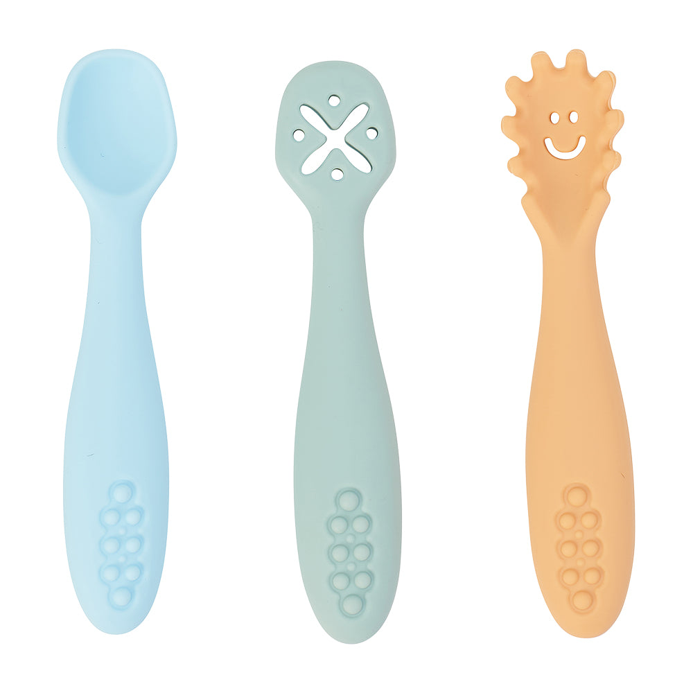 Annabel Trends Silicone Cutlery Set - Seaside