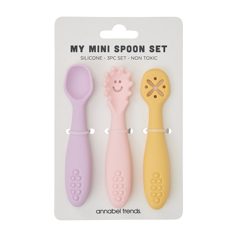 Annabel Trends Silicone Cutlery Set - Sunset