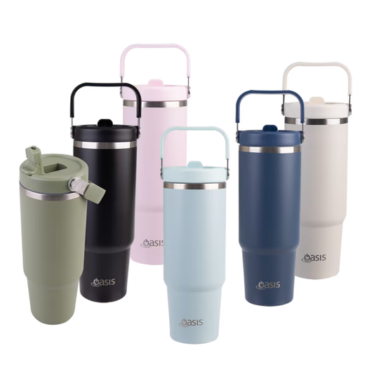 Oasis Voyager 900ml Insulated Carry Tumbler - Assorted Colours
