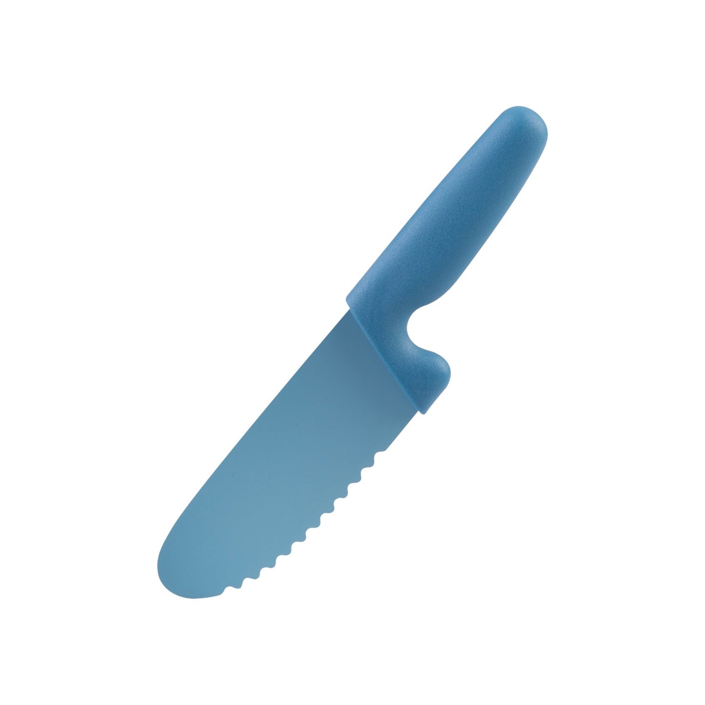 Appetito Kid's Safety Knife w/ Non-Stick Serrated Blade - Assorted Colours