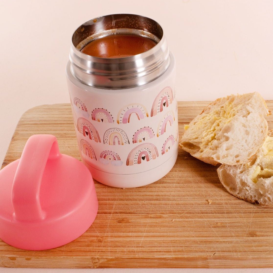 Avanti YumYum 375ml Kids Insulated Food Jar - Rainbow Magic *PREORDER*