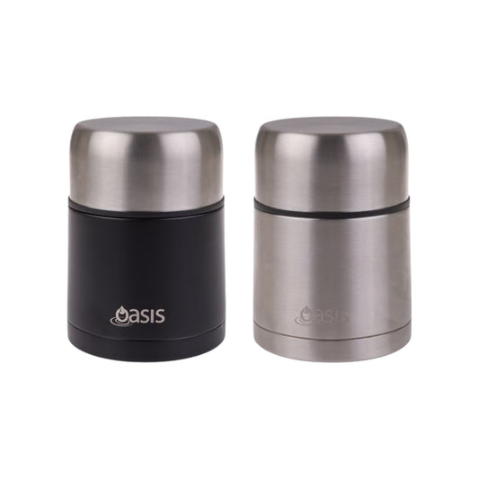 Oasis 600ml Insulated Food Flask - Assorted Colours