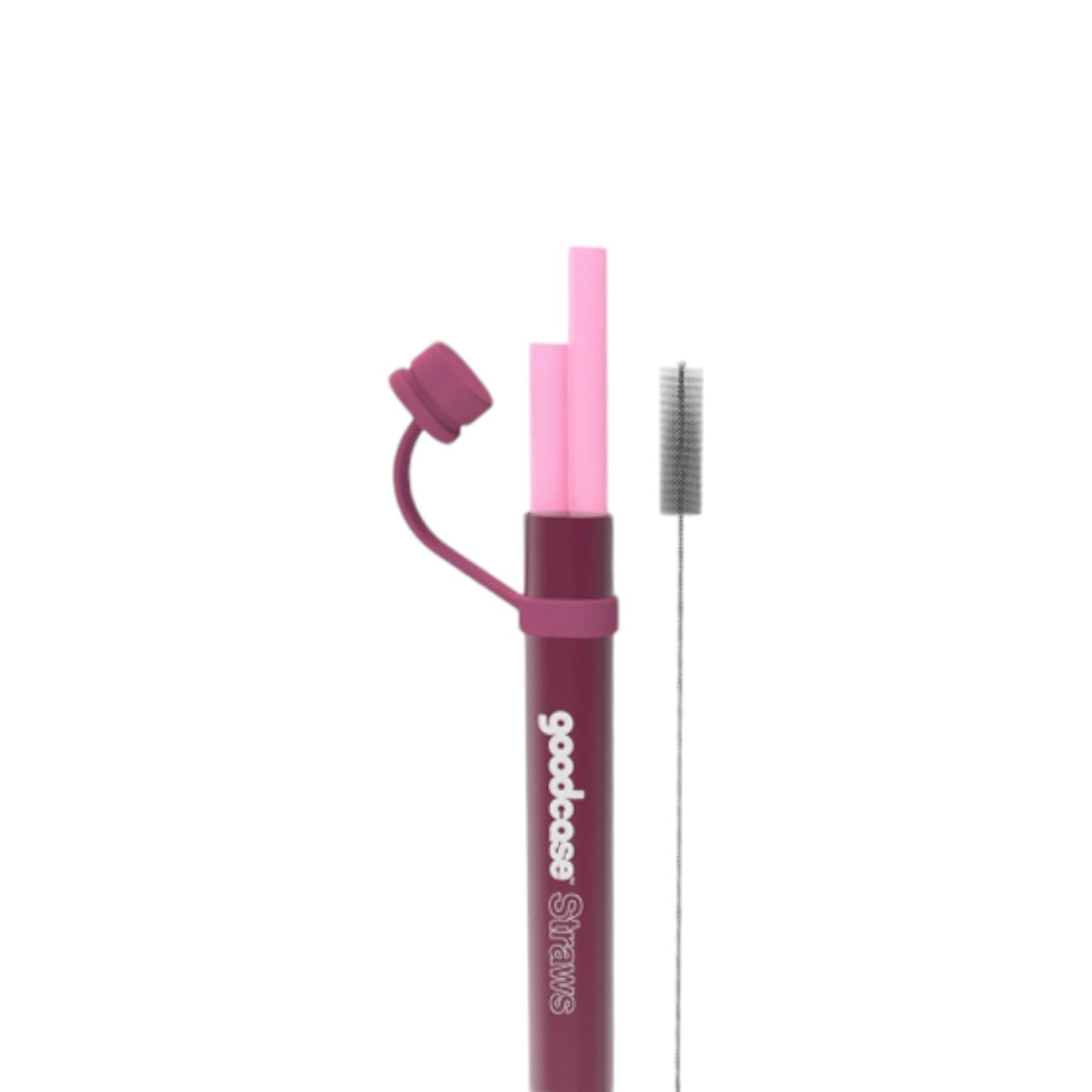 Fusionbrands Goodcase Reusable Silicone Straws - Assorted Colours