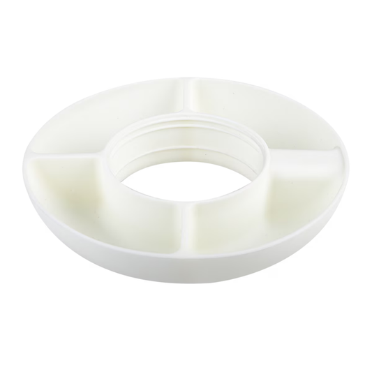Oasis Commuter Silicone Snack Bowl - Cream