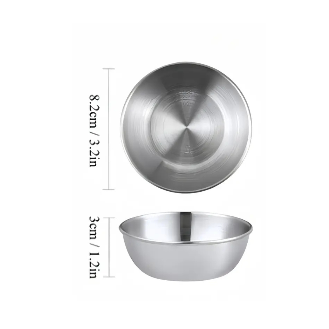 Stainless Steel Dipping Bowls (2 Pack)