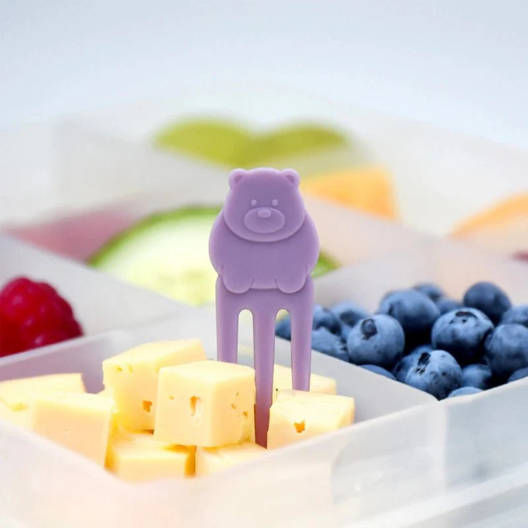 Melli Luxe Food Picks / Forks - Animals