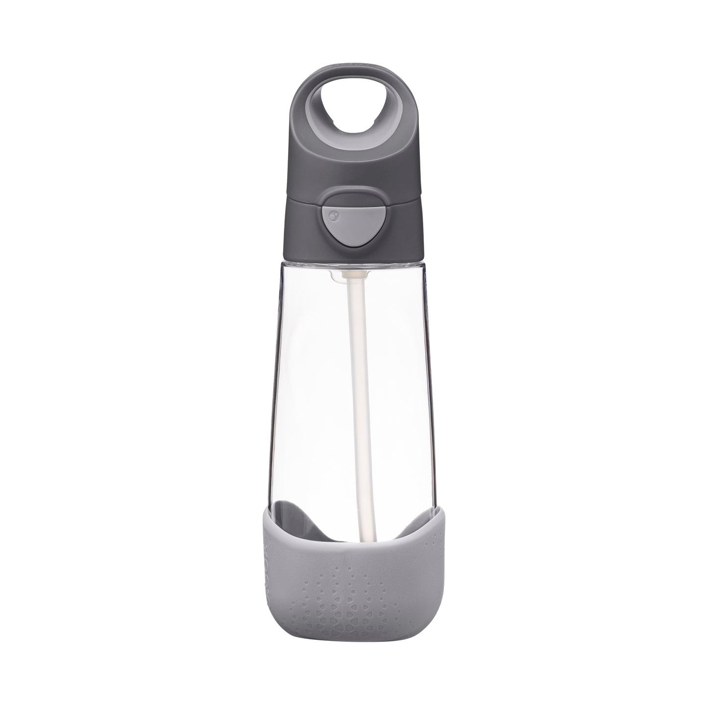 b.box 600ml Straw Drink Bottle - Graphite