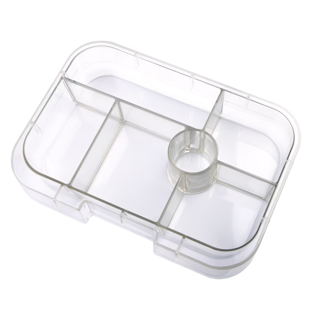 Yumbox Original Lunch Box 6 Compartment Insert Tray - Clear