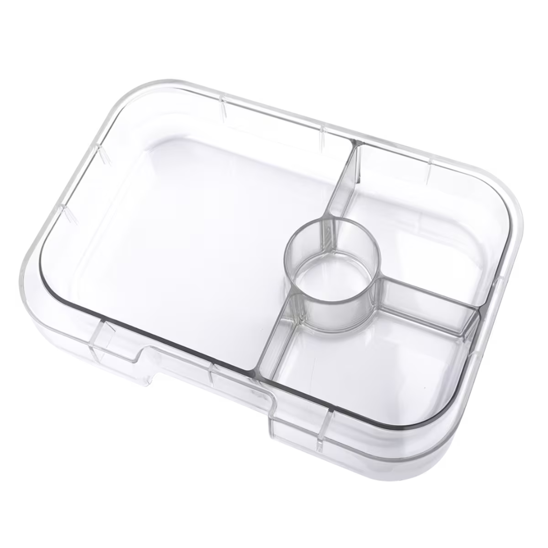 Yumbox Panino Lunch Box 4 Compartment Insert Tray - Clear