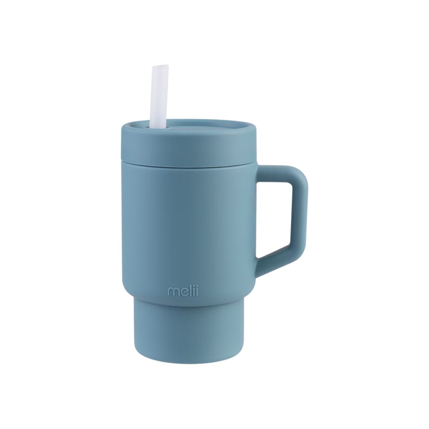 Melii Luxe 265ml Silicone Tumbler w/ Straw - Assorted Colours