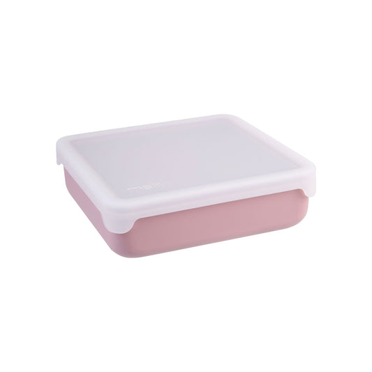 Melii Luxe 790ml Silicone Sandwich Container - Pink