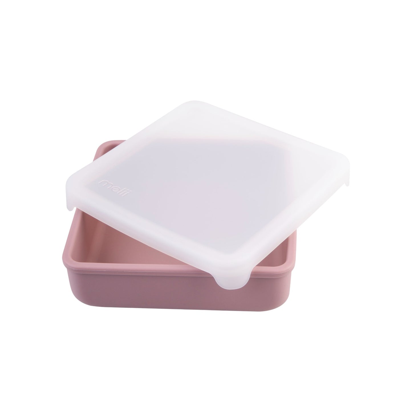 Melii Luxe 790ml Silicone Sandwich Container - Pink