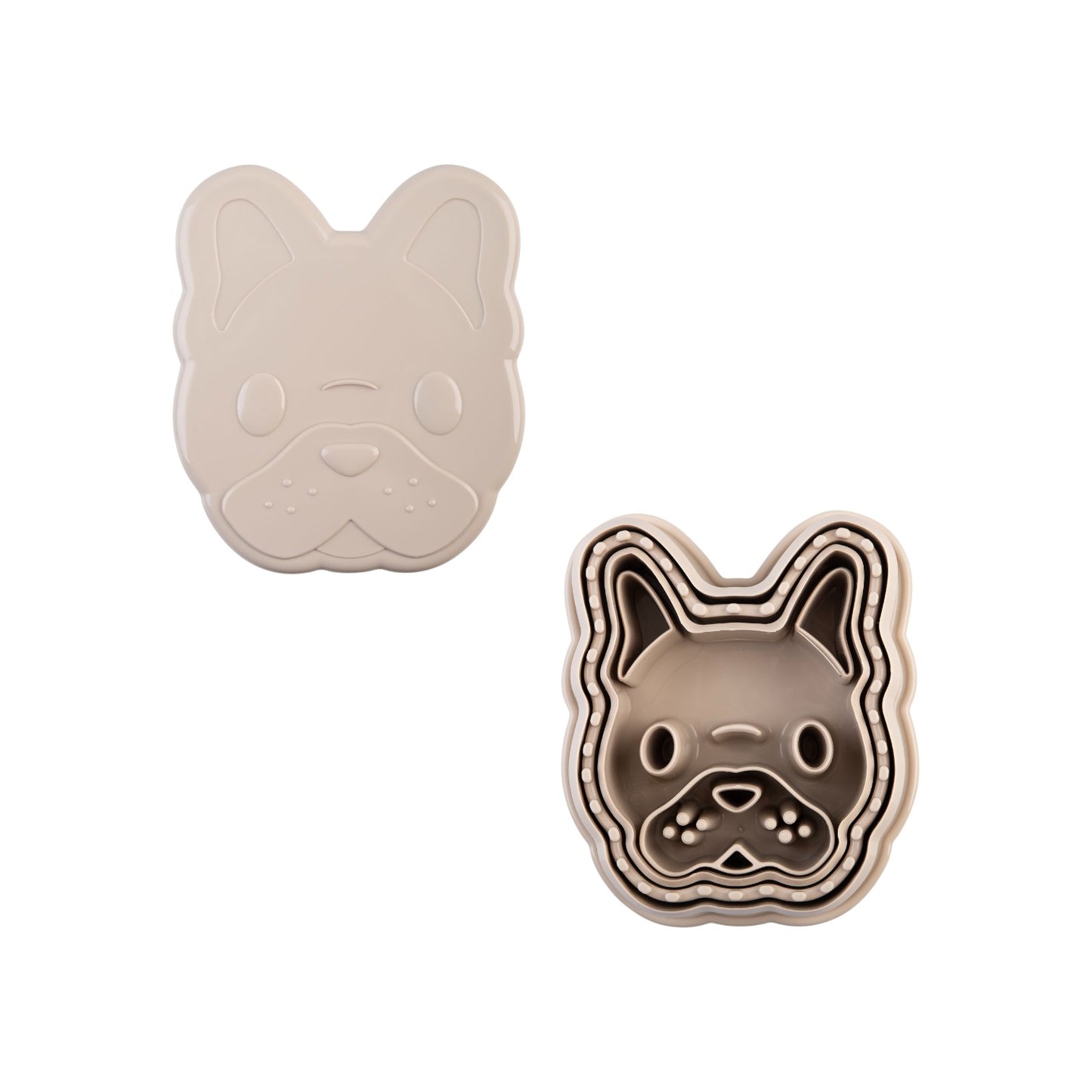 Melii Luxe 3-in-1 Sandwich Cutters Set - Dinosaur & Bulldog