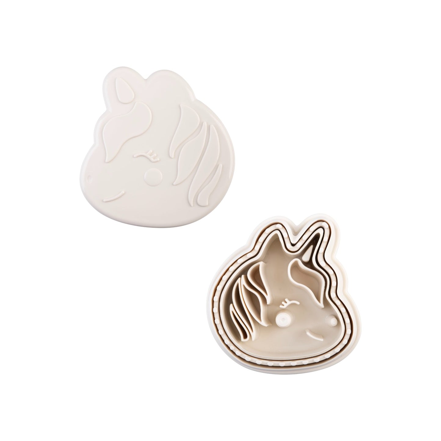 Melii Luxe 3-in-1 Sandwich Cutters Set - Unicorn & Cat