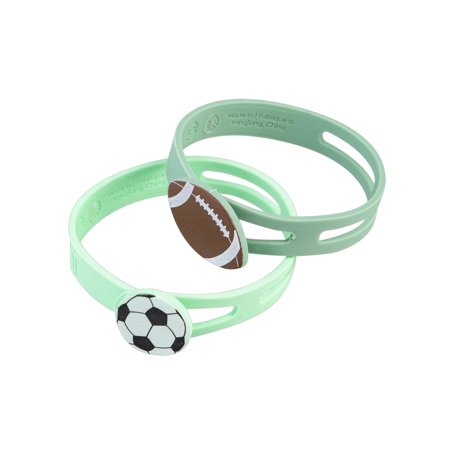Melii Luxe Silicone Wrap Bands Set - Sports Balls