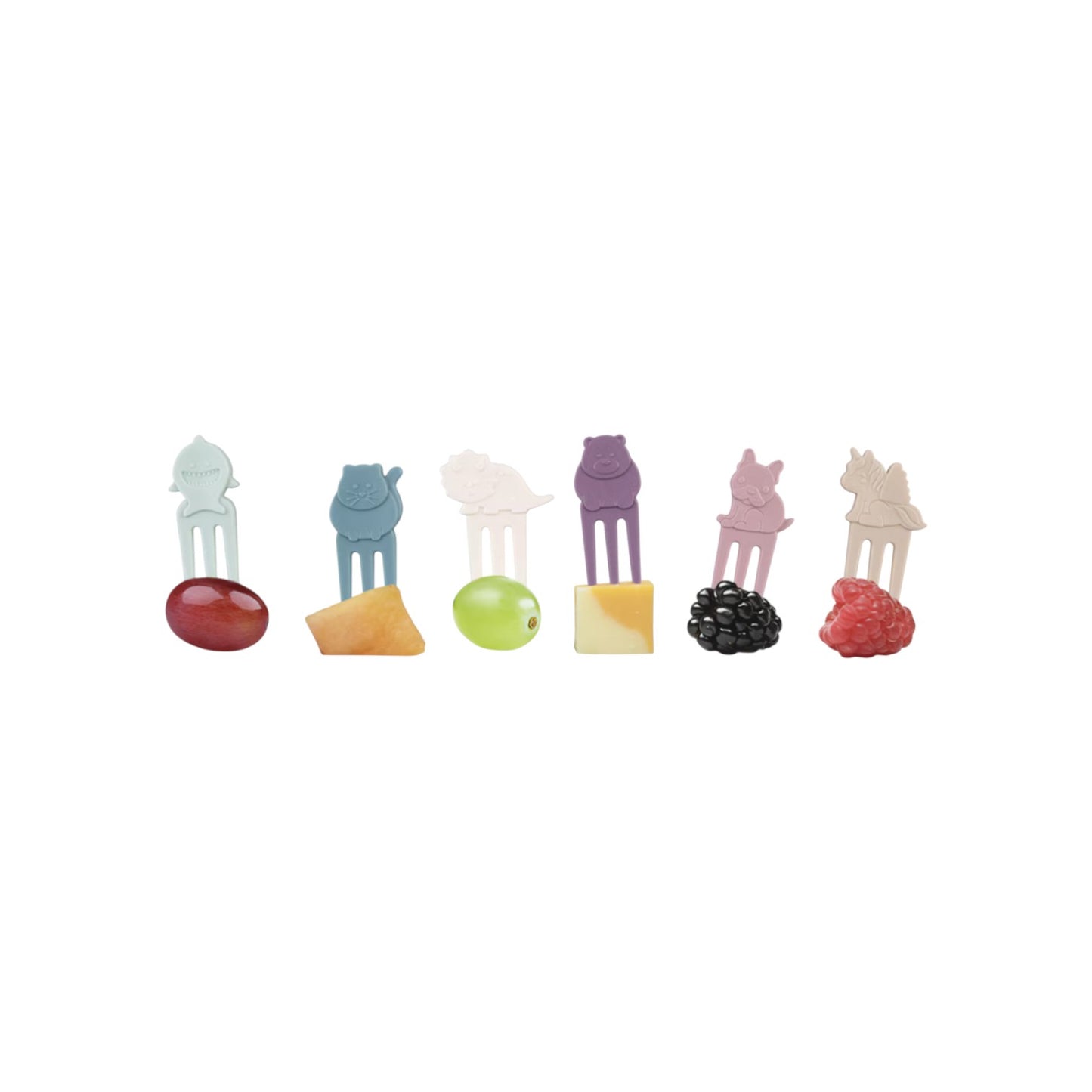 Melli Luxe Food Picks / Forks - Animals
