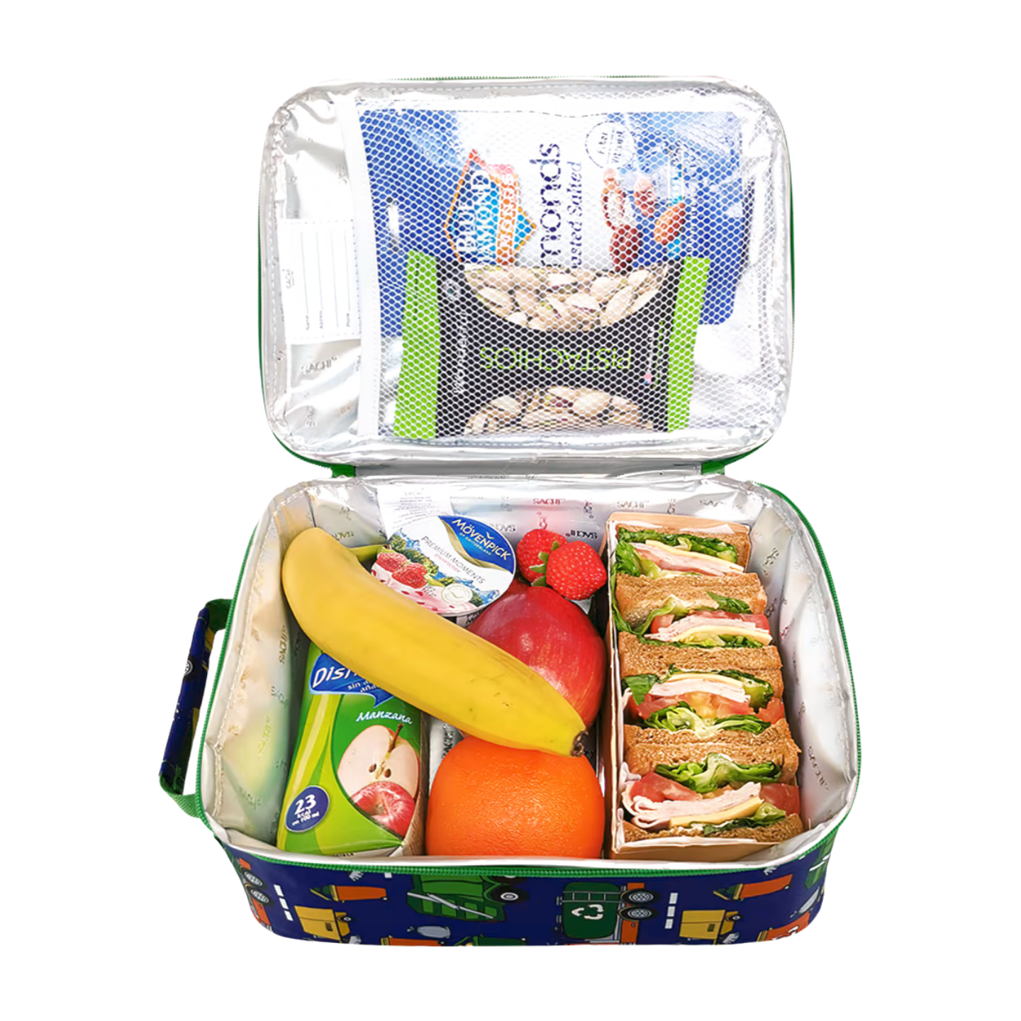 Sachi Insulated Junior Lunch Bag - Garbage Trucks *NEW*