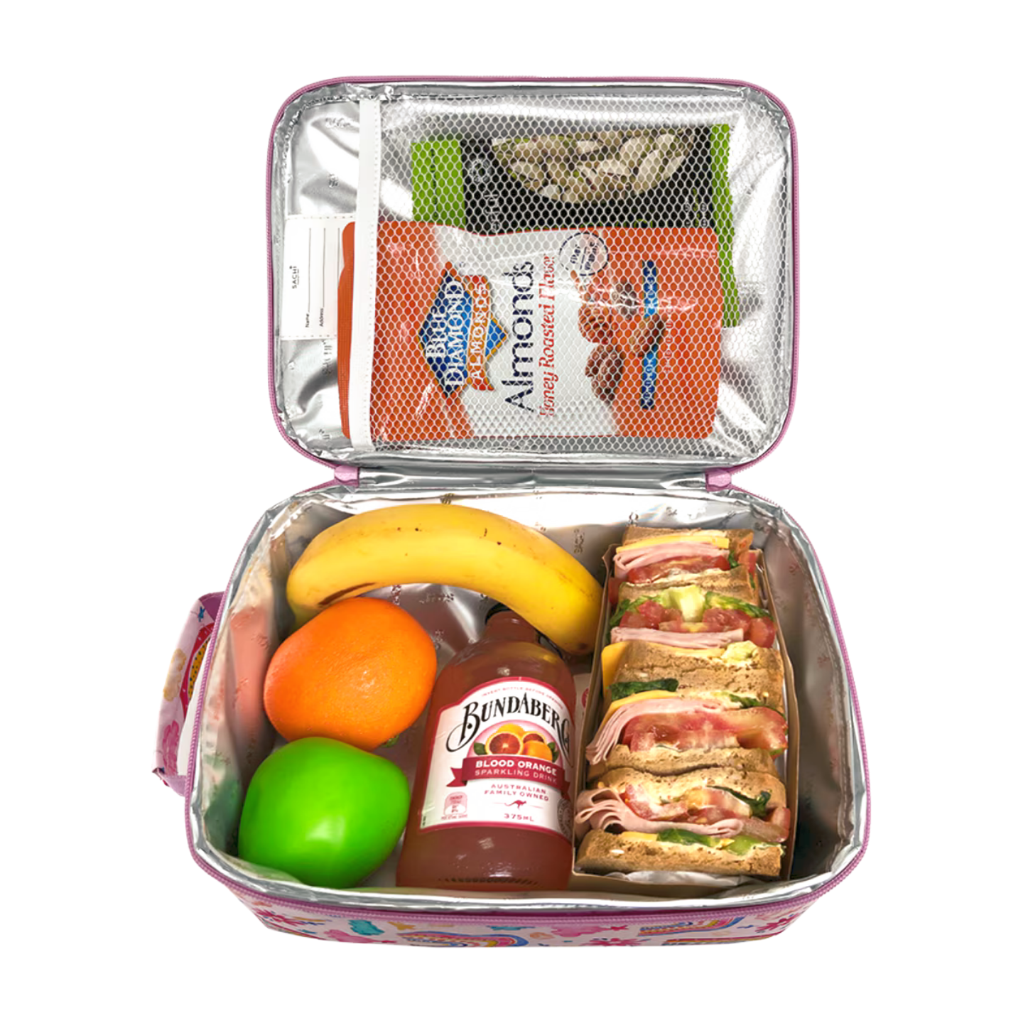 Sachi Insulated Junior Lunch Bag - Rainbow Sky