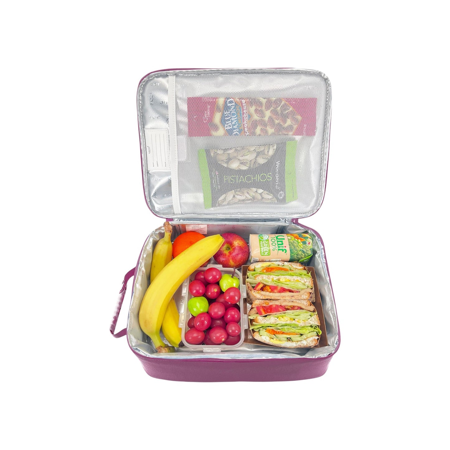 Sachi Insulated Junior XL Lunch Bag - Bows & Hearts