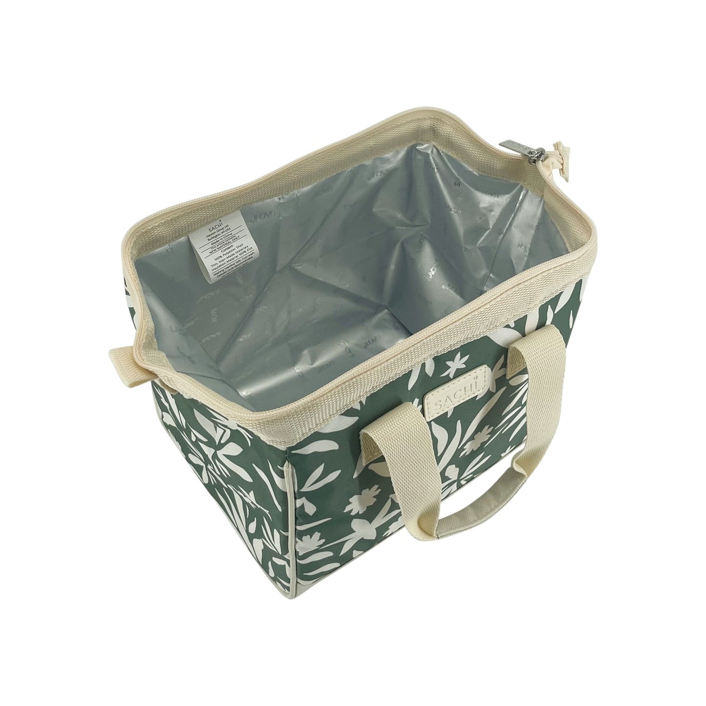 Sachi Insulated Lunch Bag - Sage Wildflower