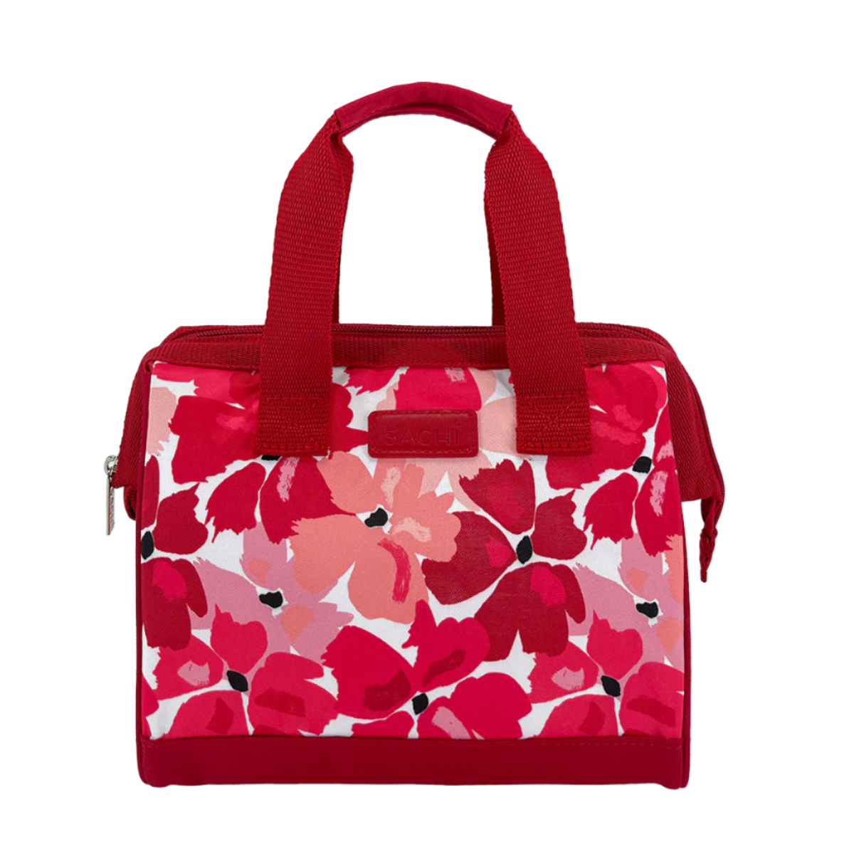 Sachi Insulated Lunch Bag - Red Poppies