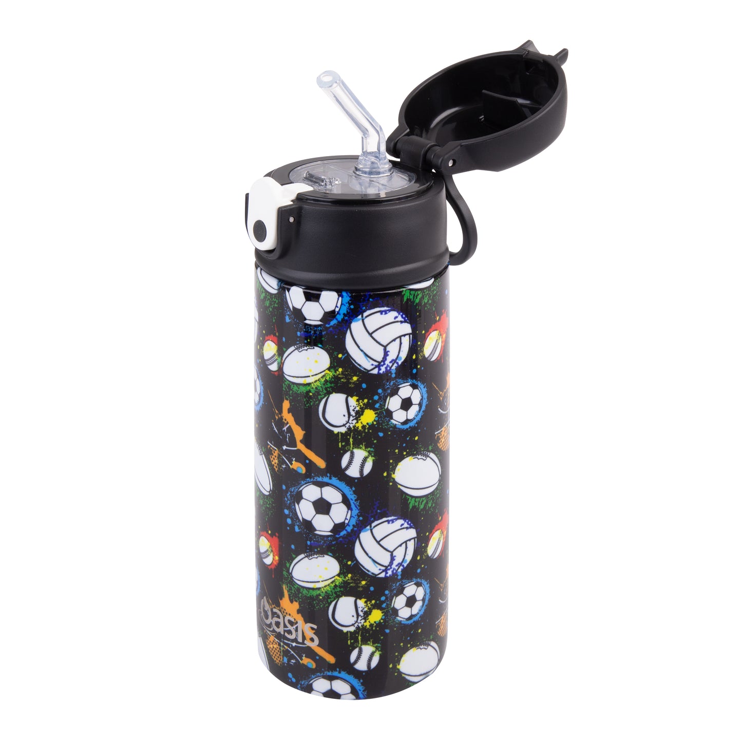 Oasis Kid's 550ml Insulated Drink Bottle w/ Sipper - Sports