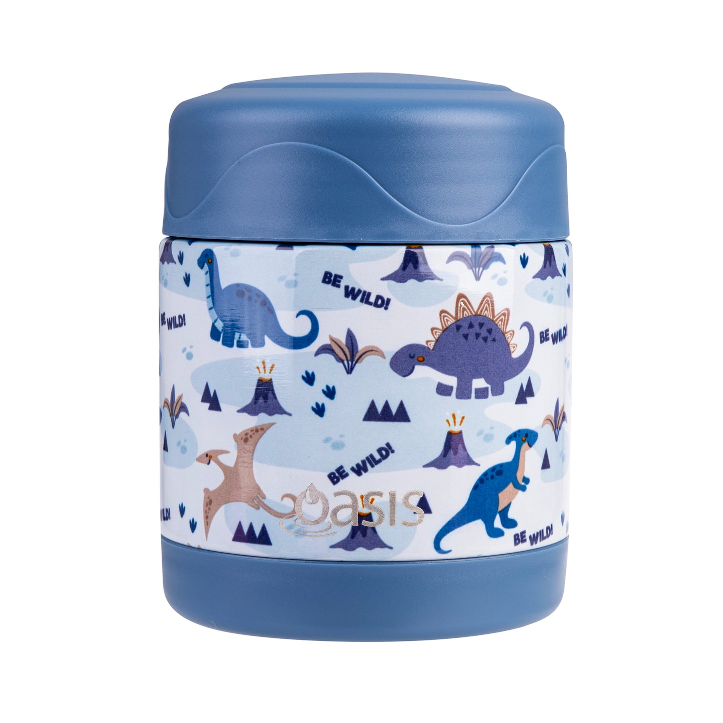 Oasis Insulated 300ml Kid's Food Flask - Dinosaur Land