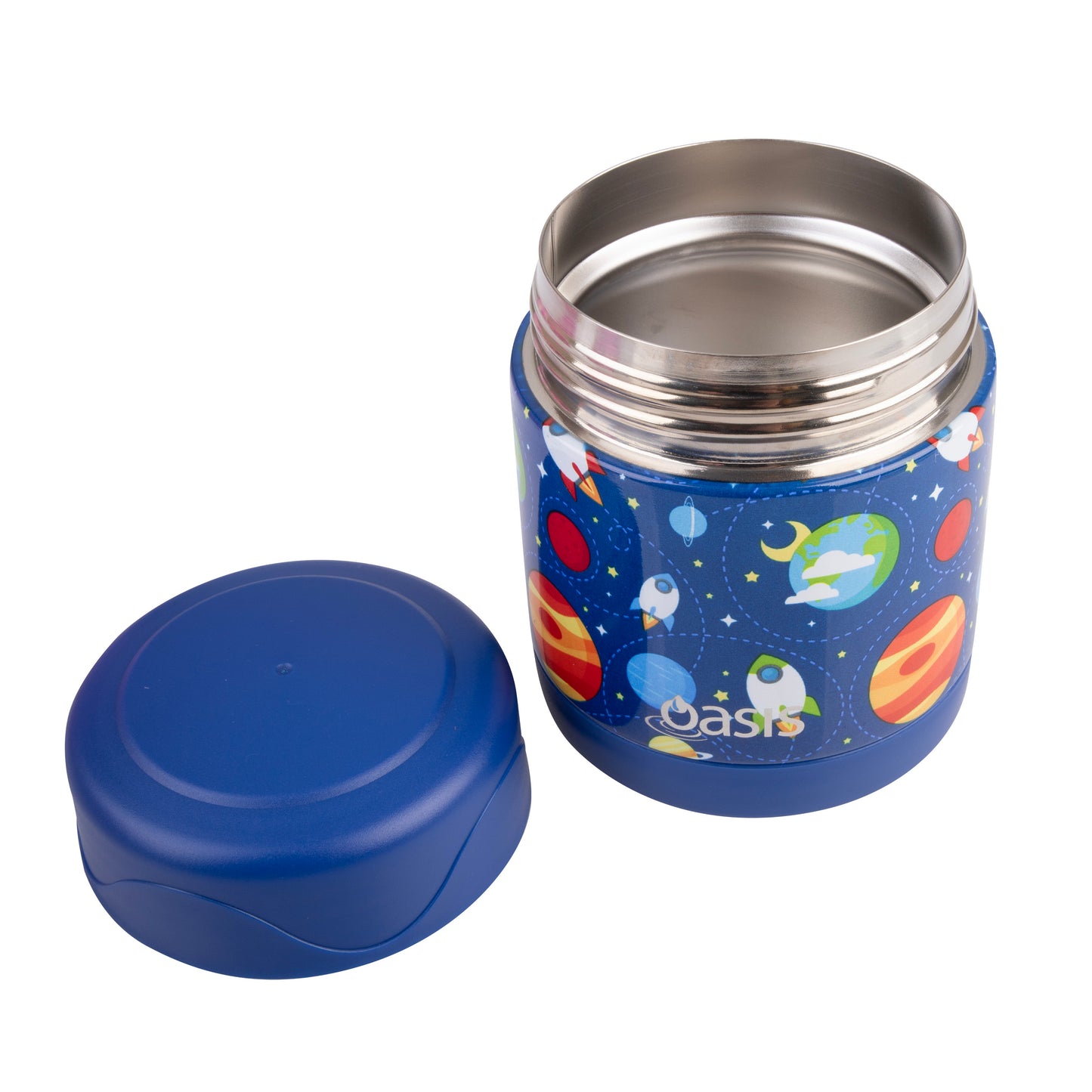 Oasis Kid's 300ml Insulated Food Flask - Outer Space