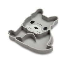 Load image into Gallery viewer, Melii Divided Silicone Suction Plate - Bulldog