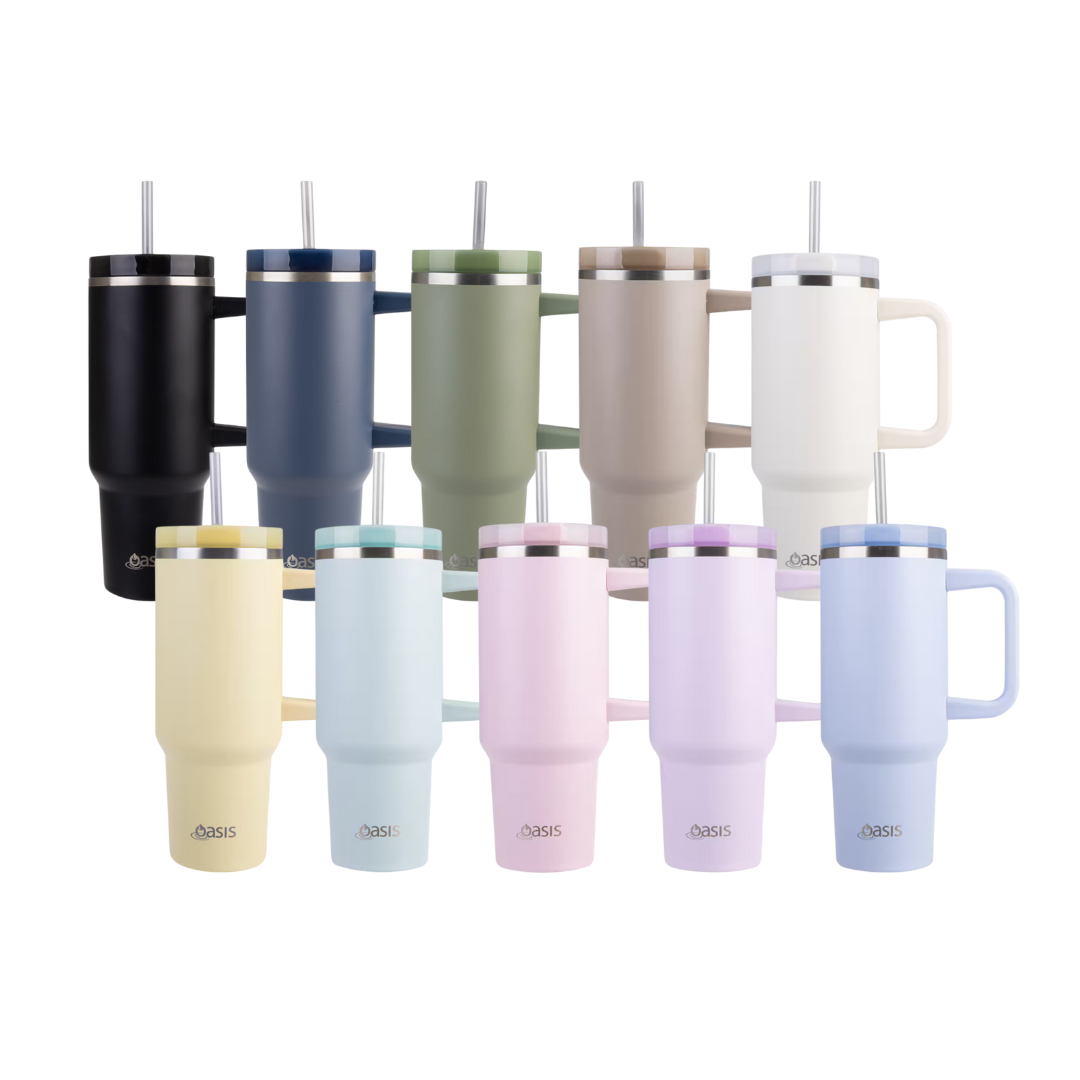 Oasis 1.2L Insulated Commuter Tumbler - Assorted Colours