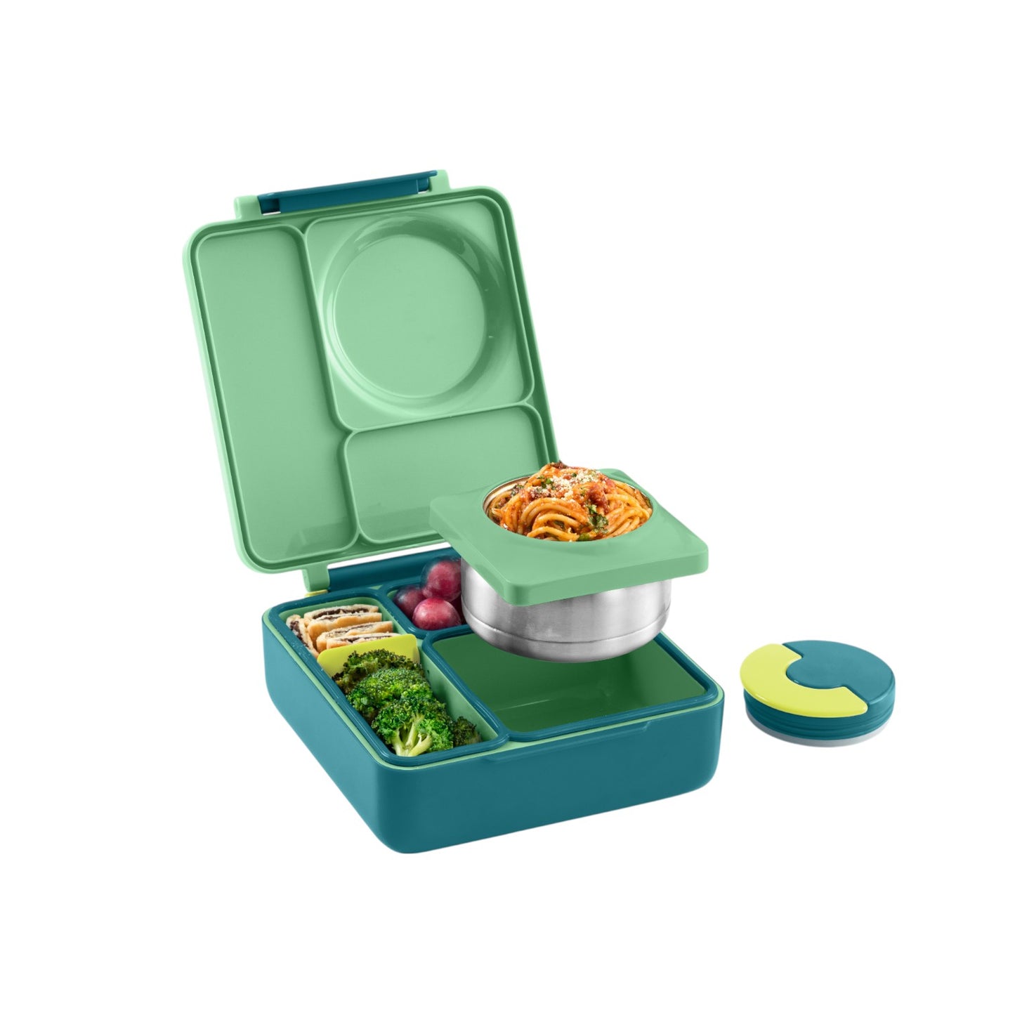 Omie Box Hot & Cold Bento Box - Meadow