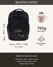 Load image into Gallery viewer, MontiiCo Backpack - Midnight