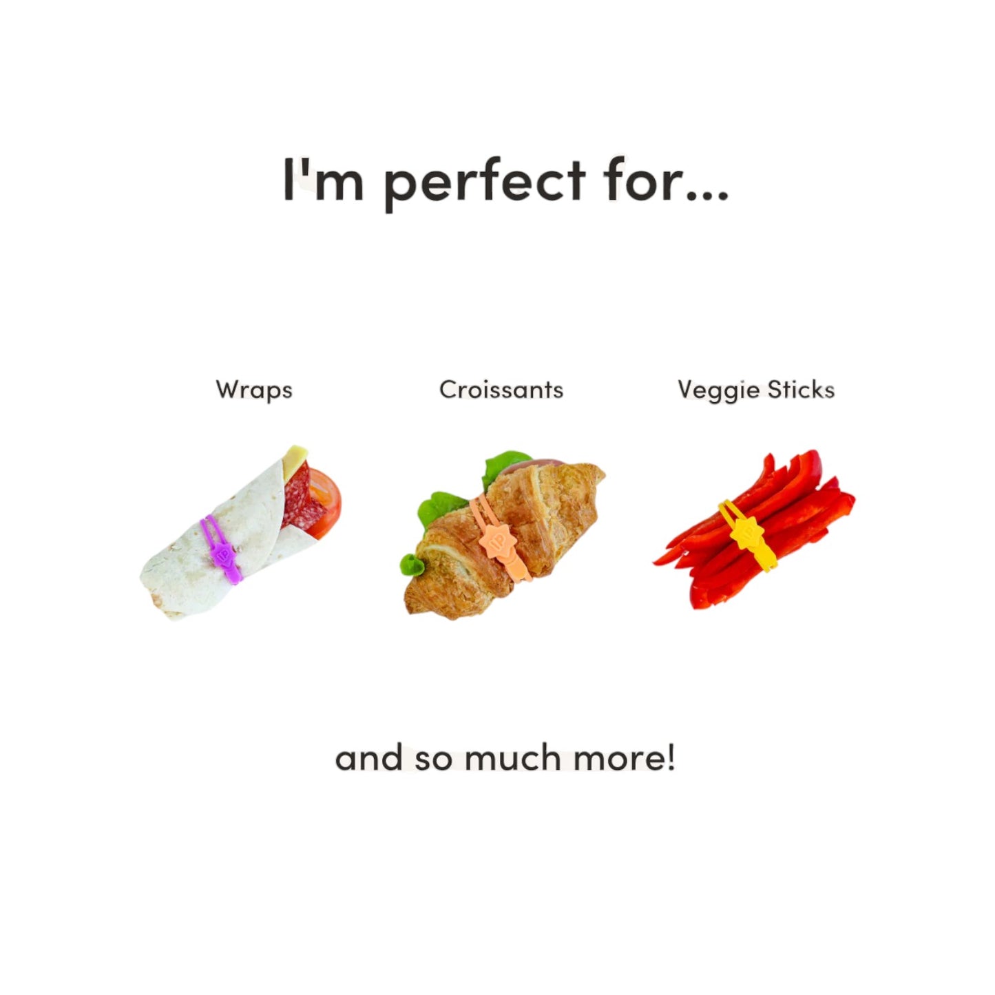 Lunch Punch Silicone Wrap Bands - Bright Set