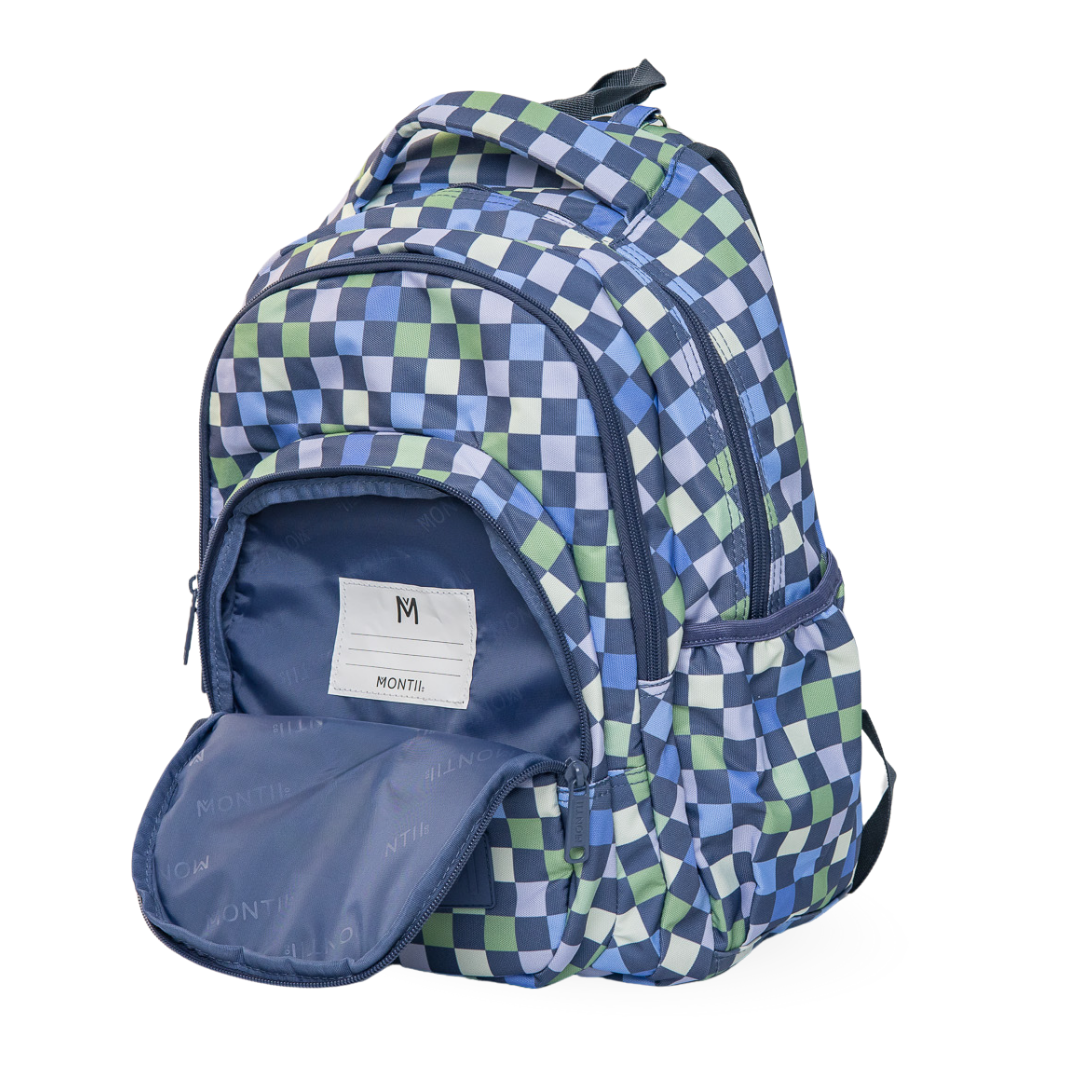 MontiiCo Backpack (New Size) - Checkmate *PREORDER*