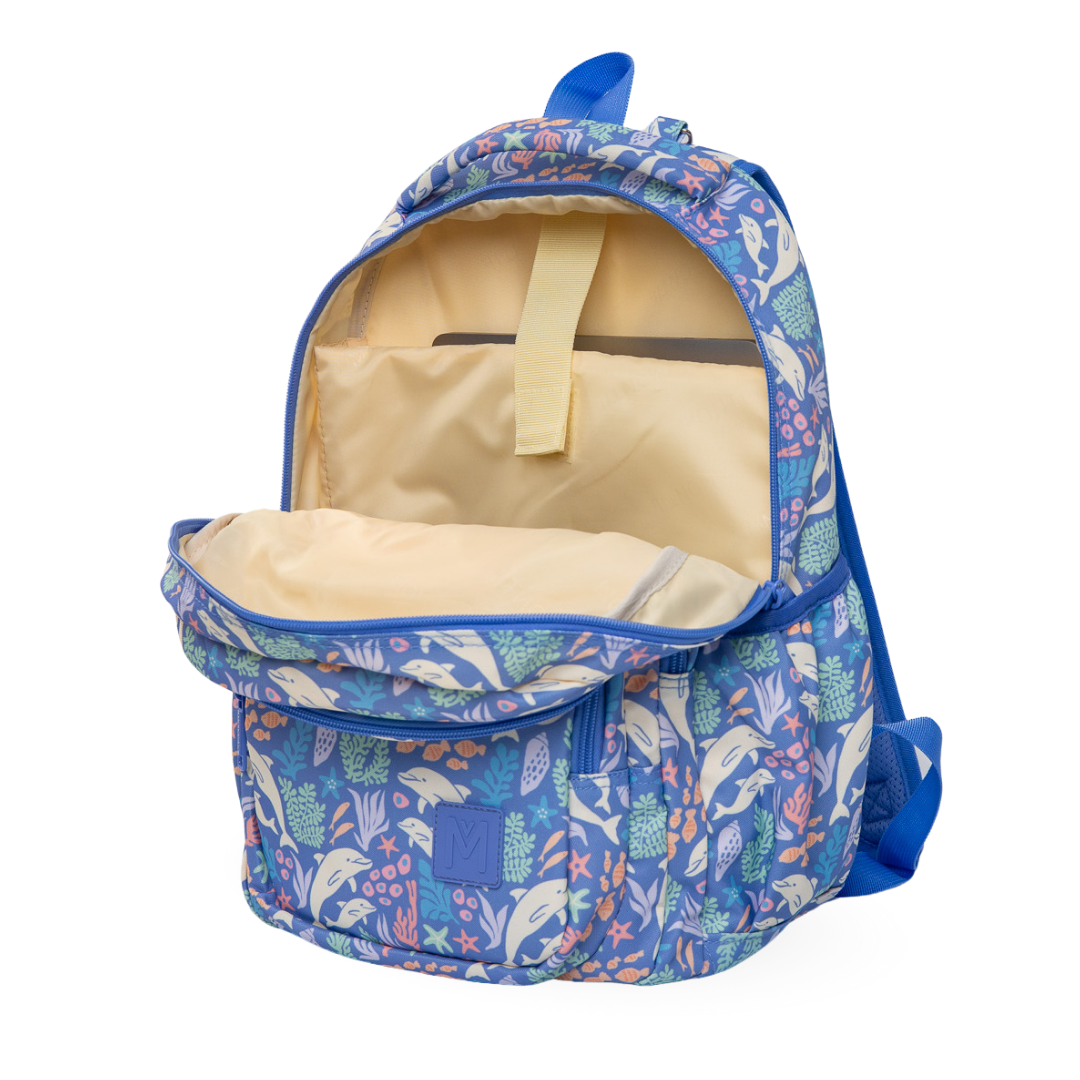 MontiiCo Backpack (New Size) - Dolphin Dreams *PREORDER*