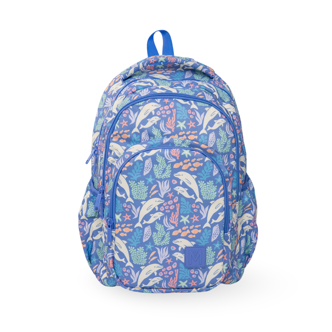 MontiiCo Backpack (New Size) - Dolphin Dreams *PREORDER*