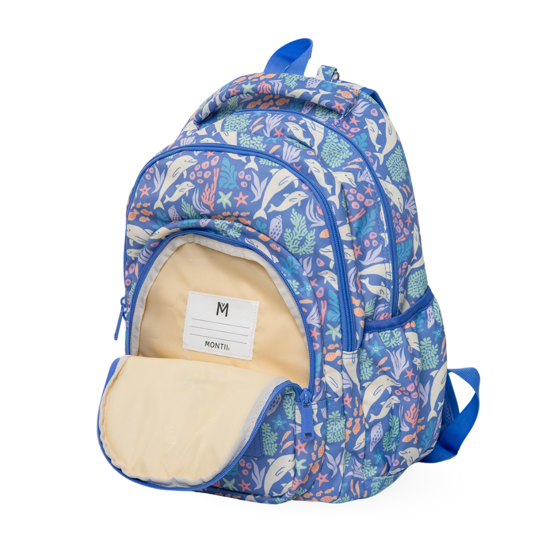 MontiiCo Backpack (New Size) - Dolphin Dreams *PREORDER*
