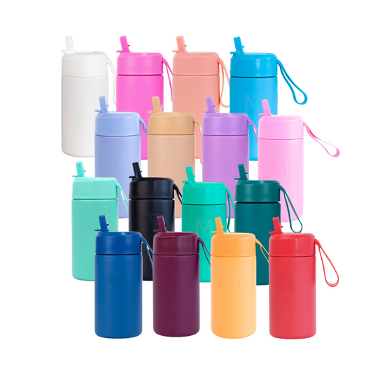 MontiiCo Fusion 350ml Sipper Bottle - Assorted Colours
