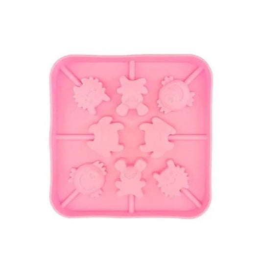 Lollipop Silicone Mould Tray - Monsters