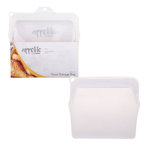 Appetito Silicone 900ml Food Storage Bag - Assorted Colours