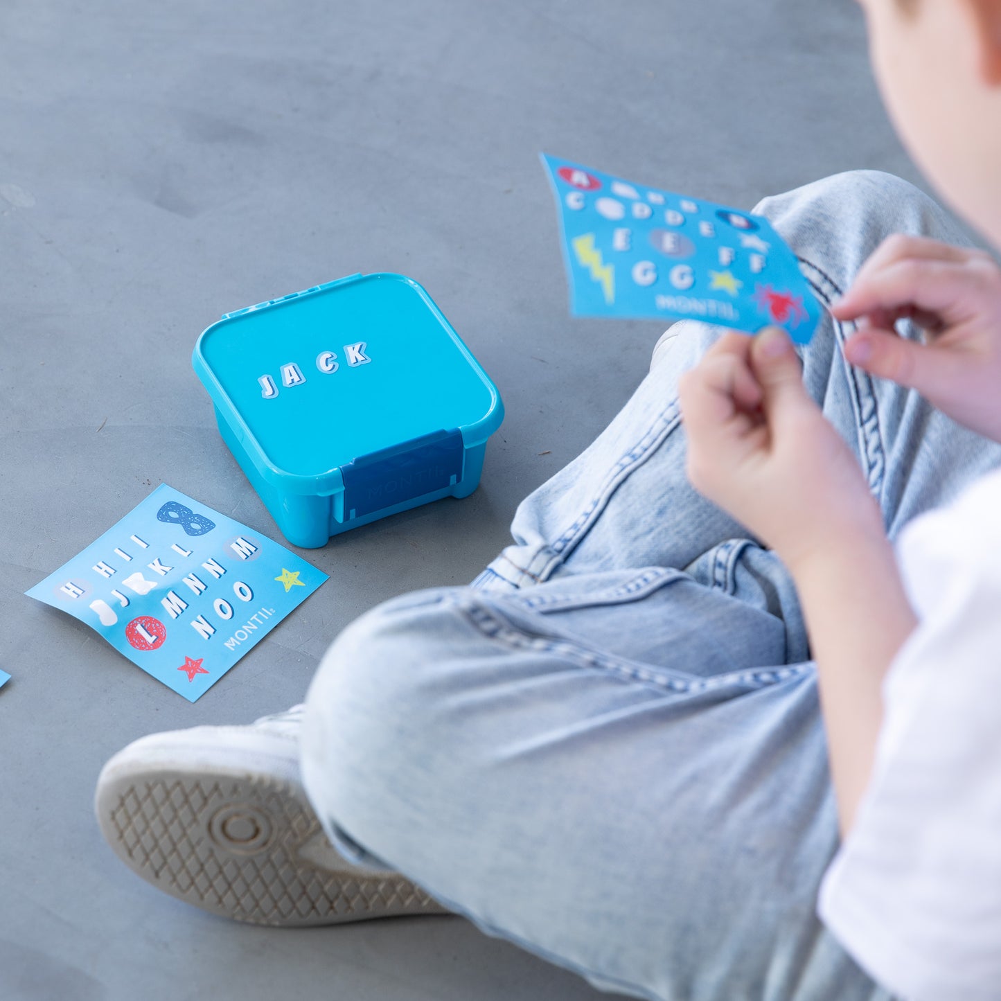 MontiiCo Bento Two Snack Box - Coastal