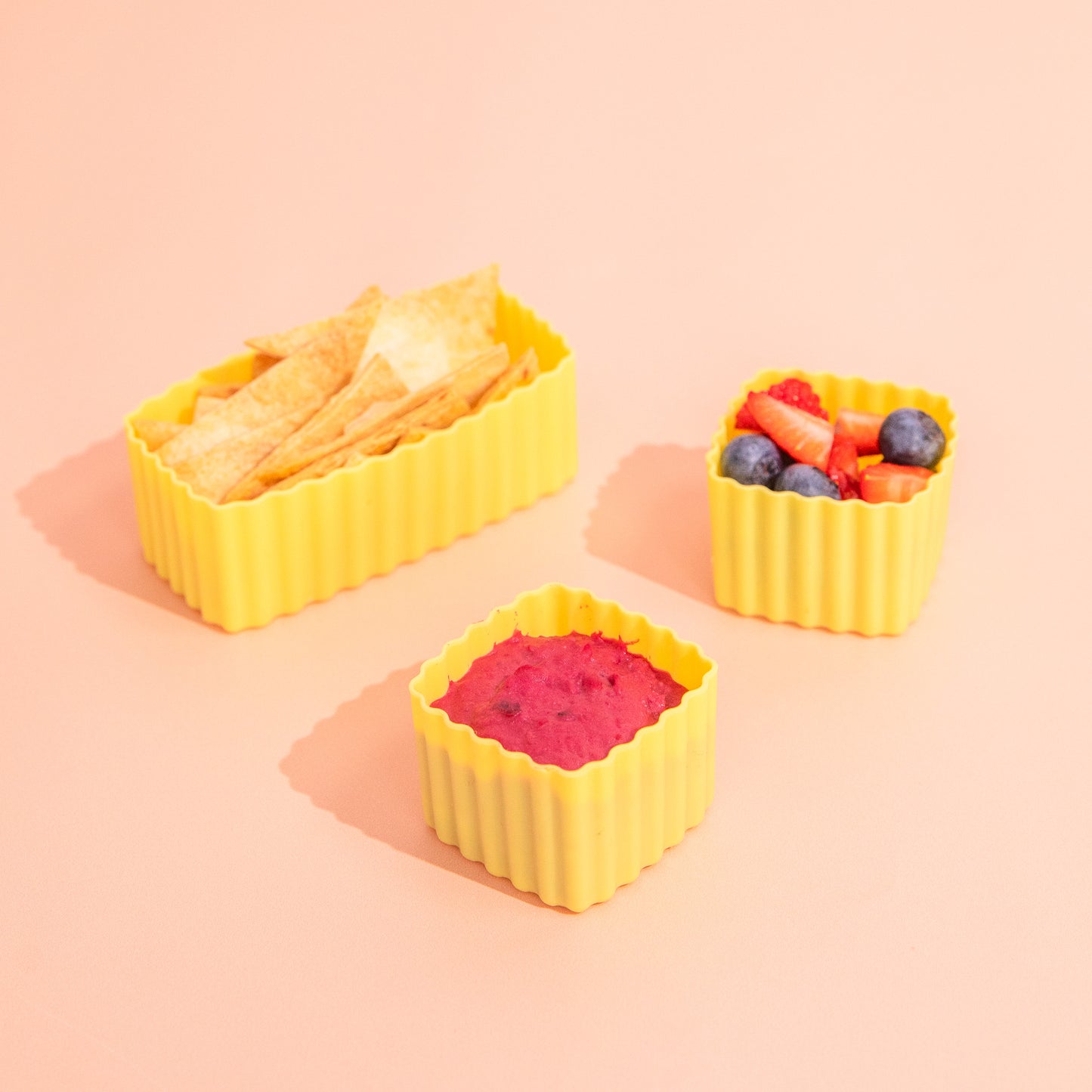 MontiiCo Bento Cups Mixed - Assorted Colours