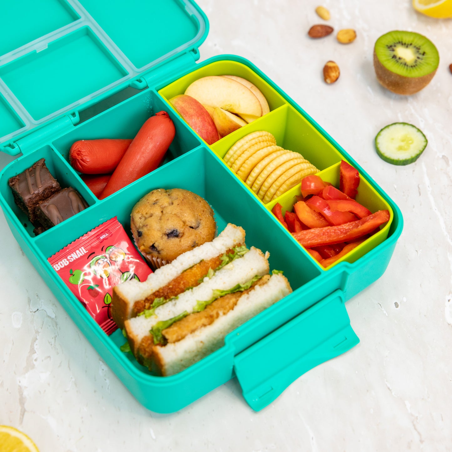 MontiiCo Feast Bento Tray - Assorted Colours